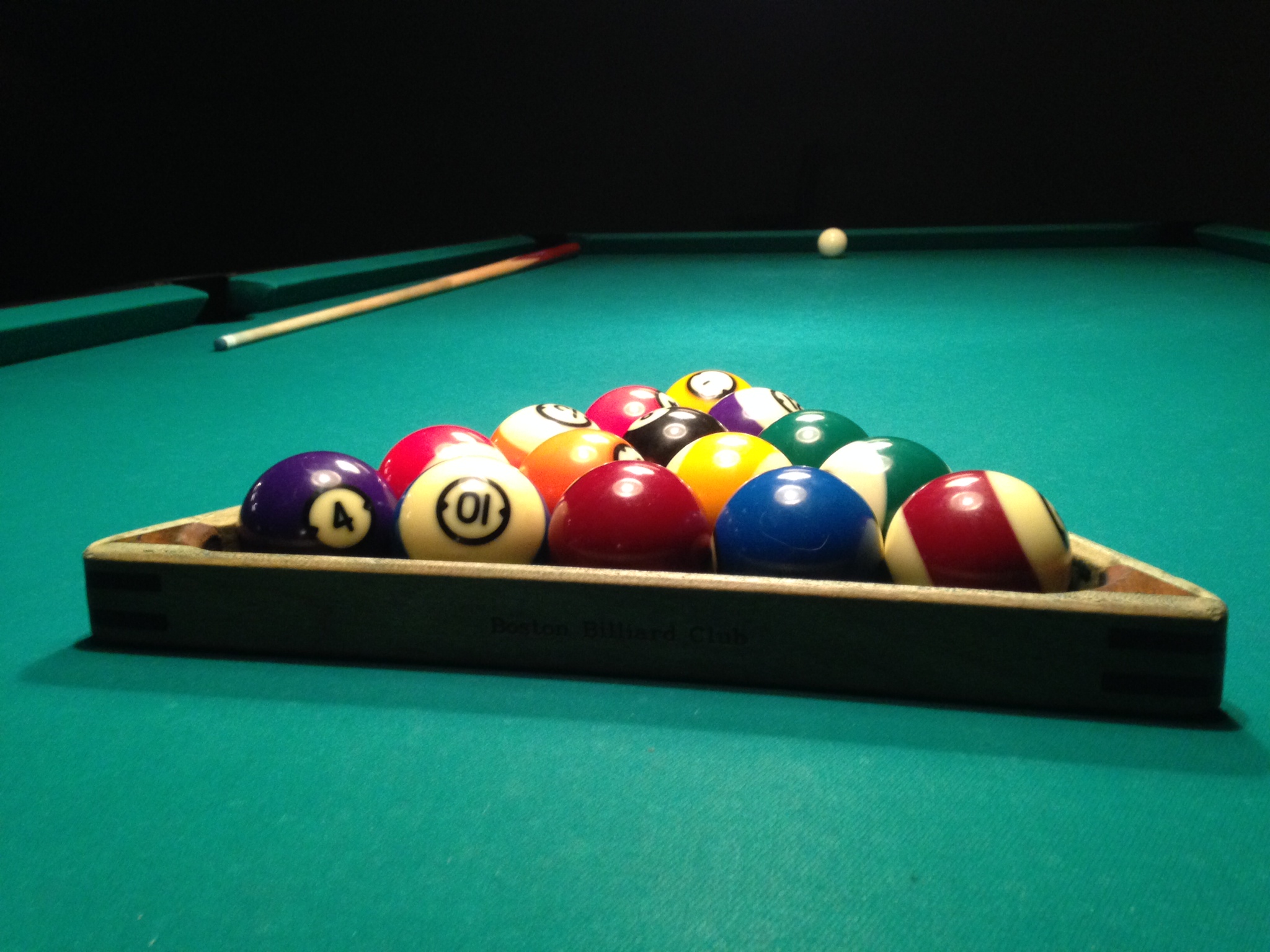 8 Ball Pool Indoor Game Setup