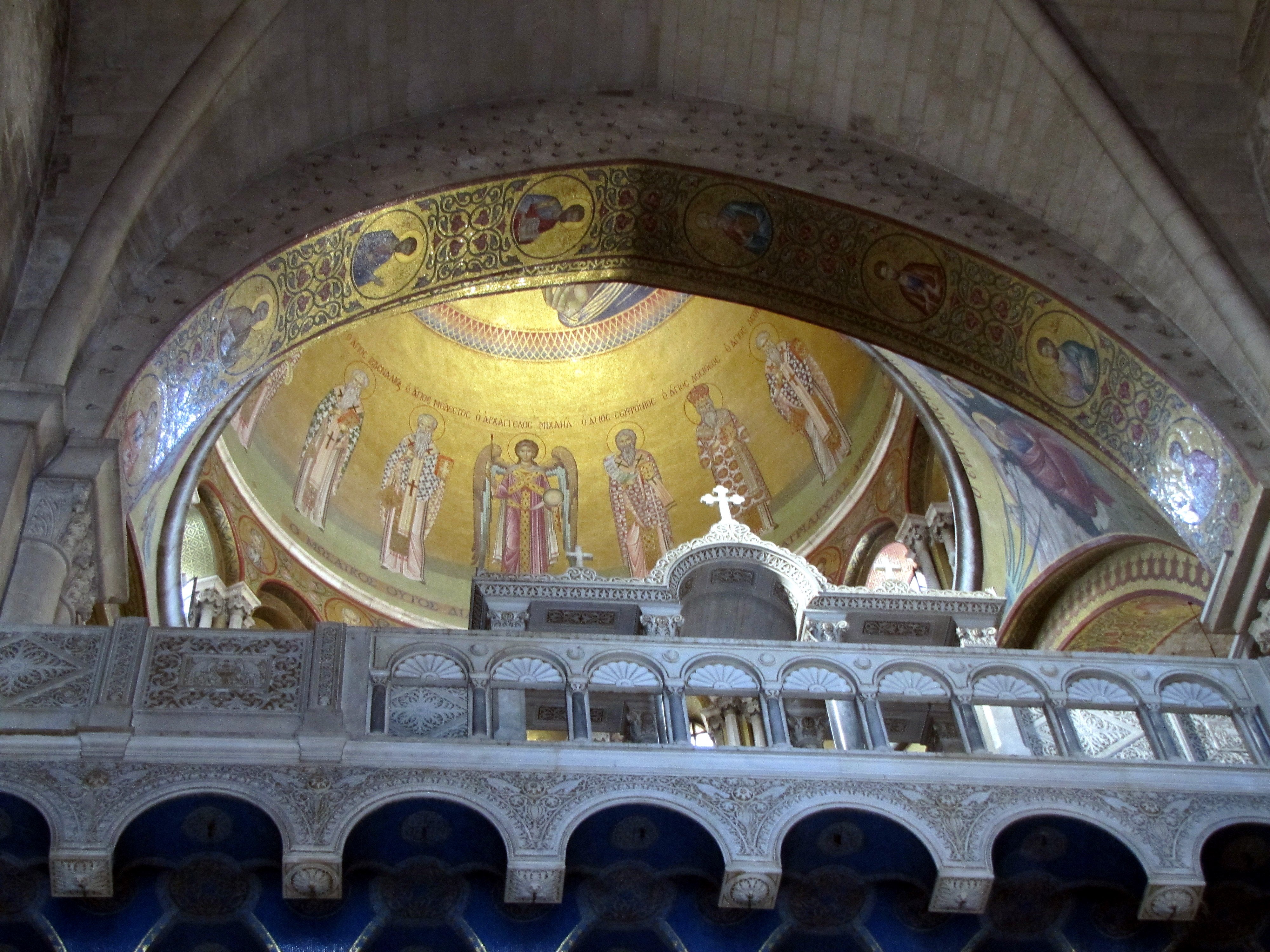 Роспись храма Holy Sepulchre Мария