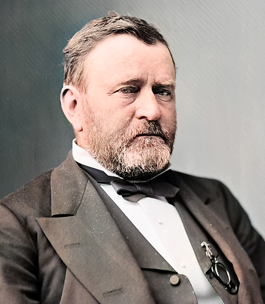 File:Colorized portrait of Ulysses Grant.png - Wikimedia Commons