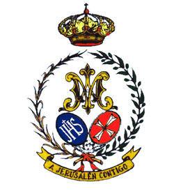 File:Escudo de la Hermandad de la Borriquita de Los Palacios.jpg