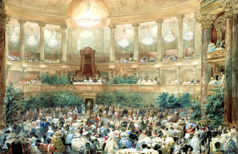 File:Eugène L Lami - Visite de la reine Victoria à Paris en 1855.jpg