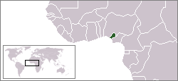 Location of Biafra Republic