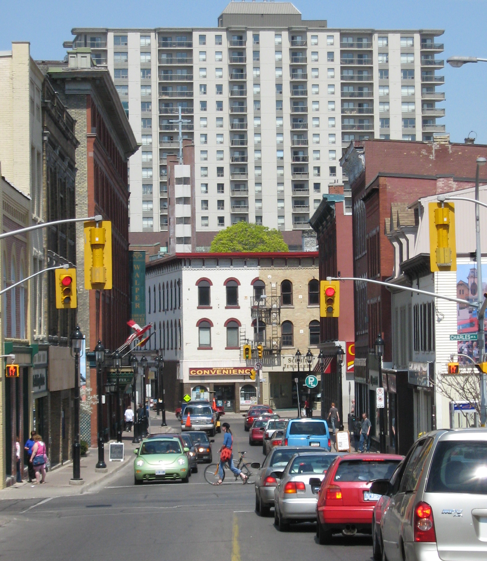 FileQueen Street South Kitchener Ontario Looking North To King