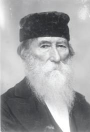 Портрет на Питър Брит в кожена шапка, SOHS 11049