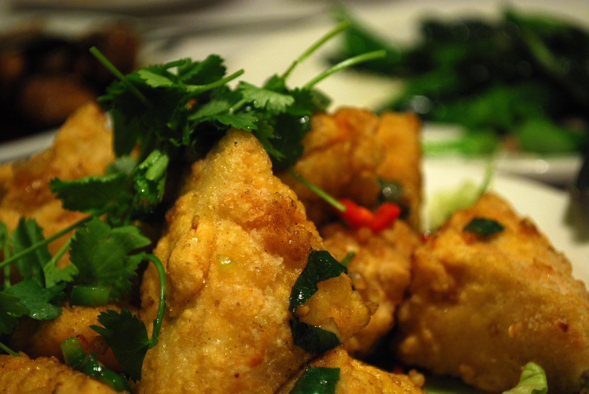 chinese fried tofu