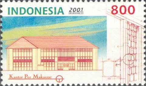 File:Stamp of Indonesia - 2001 - Colnect 261562 - Architectural Buildings.jpeg