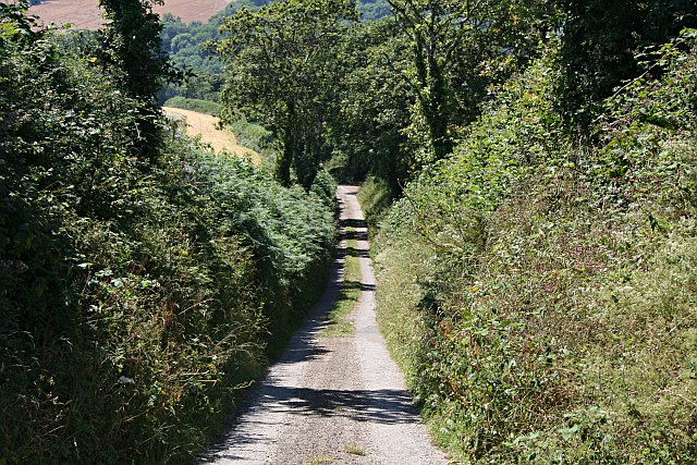 File:Steep Lane to Millendreath - geograph.org.uk - 203821.jpg