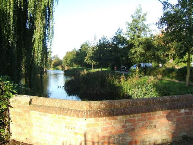 File:The River Slea from Cogglesford Mill - geograph.org.uk - 384666.jpg