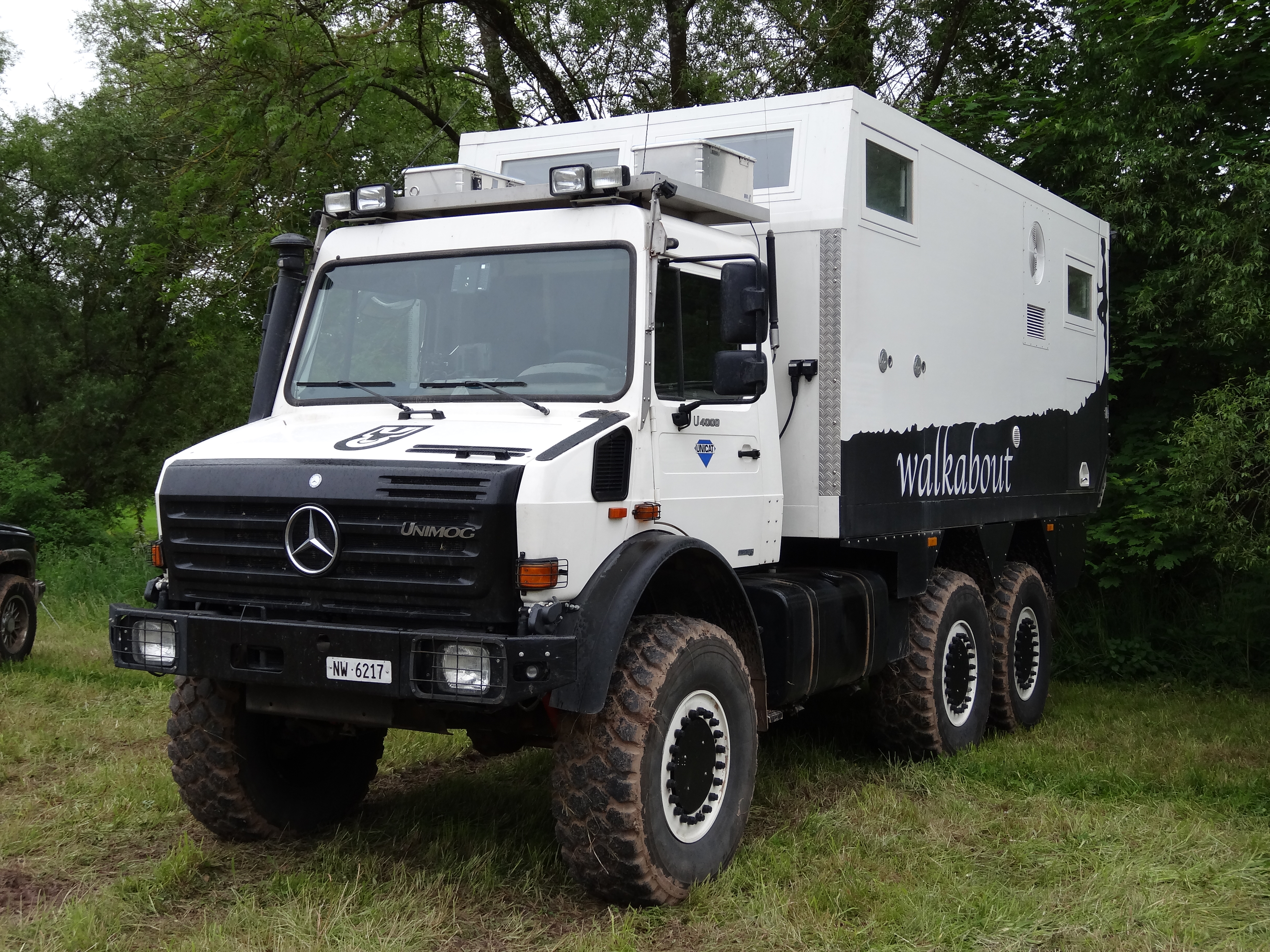 mercedes camper truck