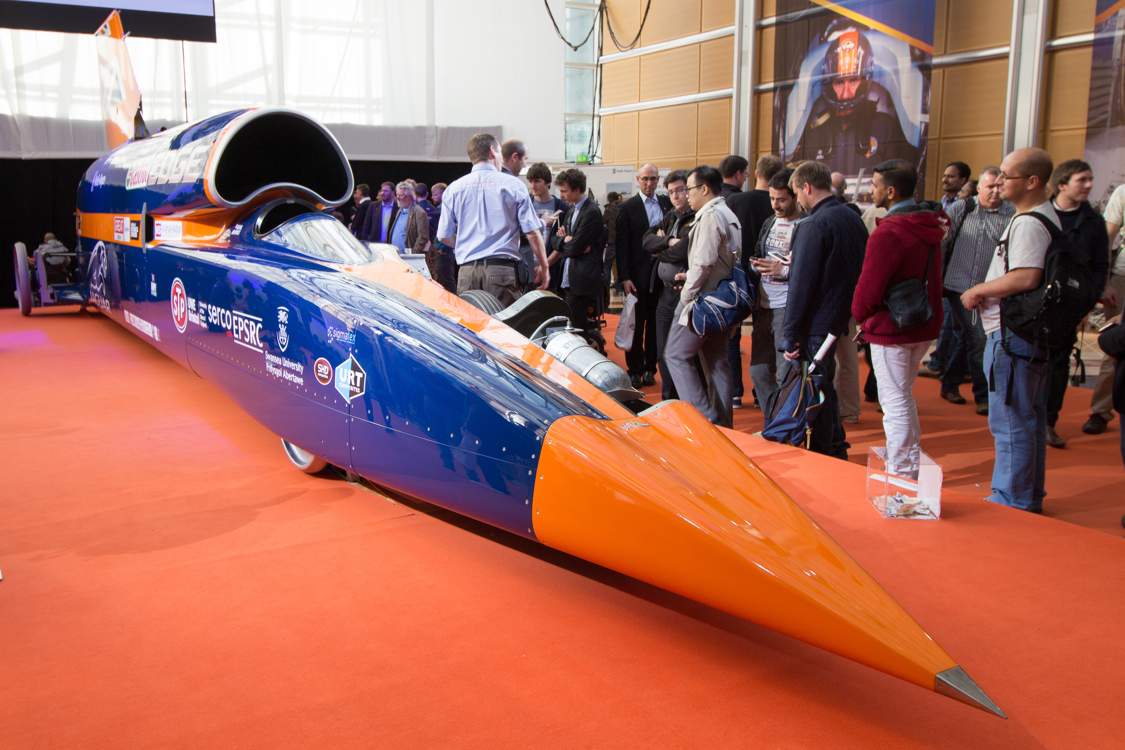 Сверхзвуковой автомобиль Bloodhound SSC