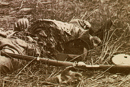 File:Federal soldier disembowelled by a shell- Gettysburg-3July1863.png