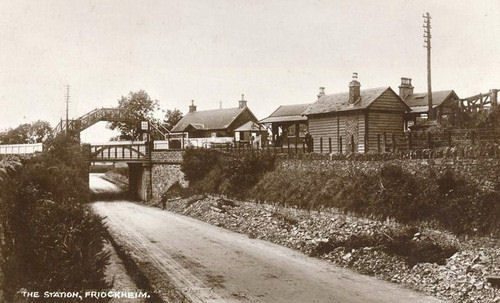 Friockheim railway station