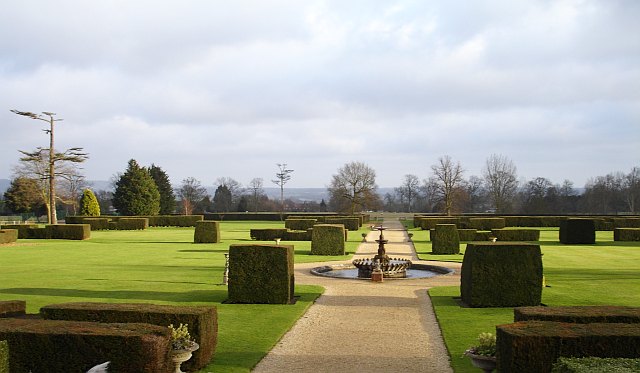 Gardens at Eastwell Manor, Boughton Lees - geograph.org.uk - 129078
