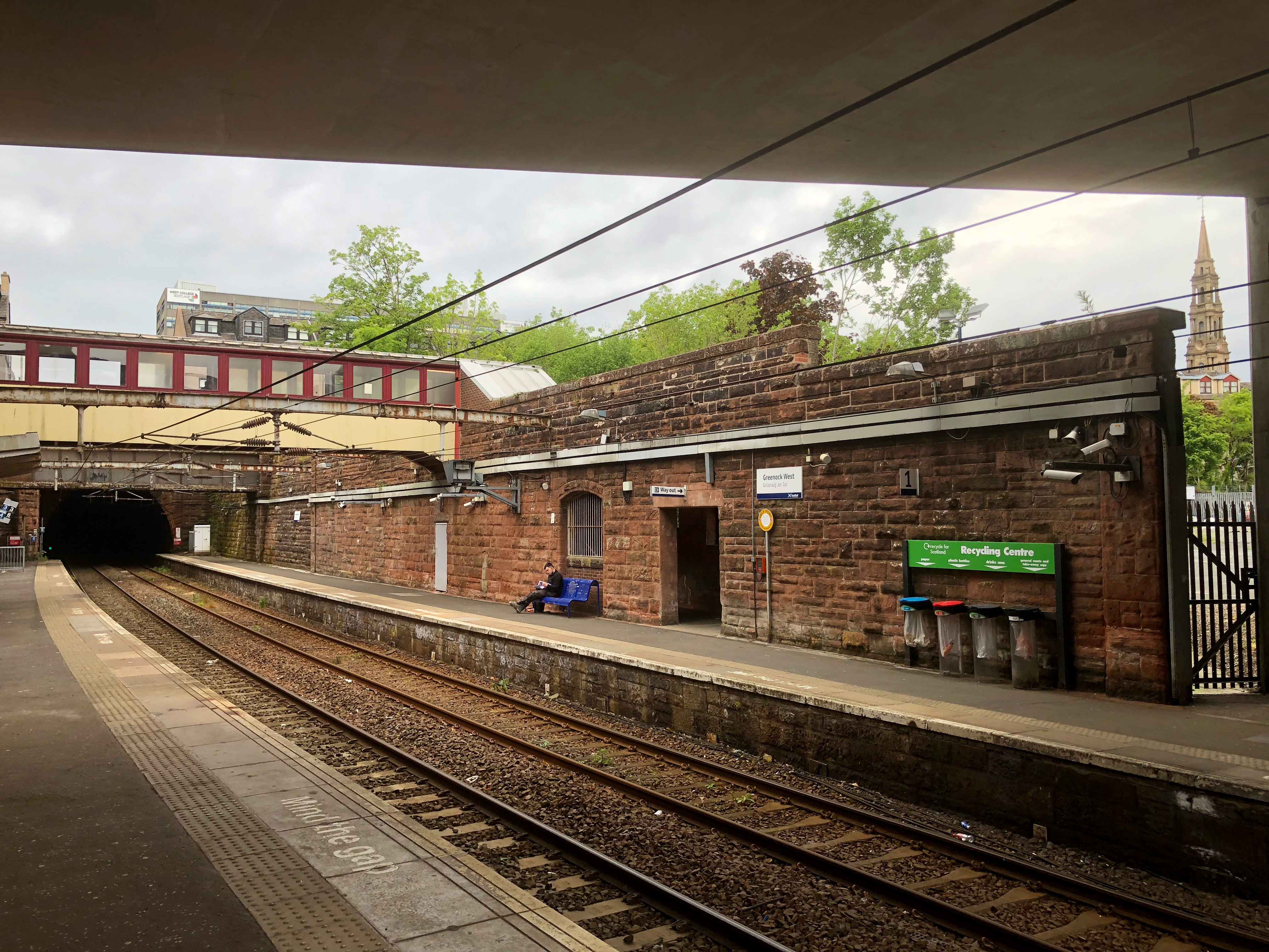 Greenock West railway station