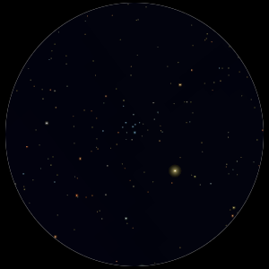 IC 4665 al binocolo