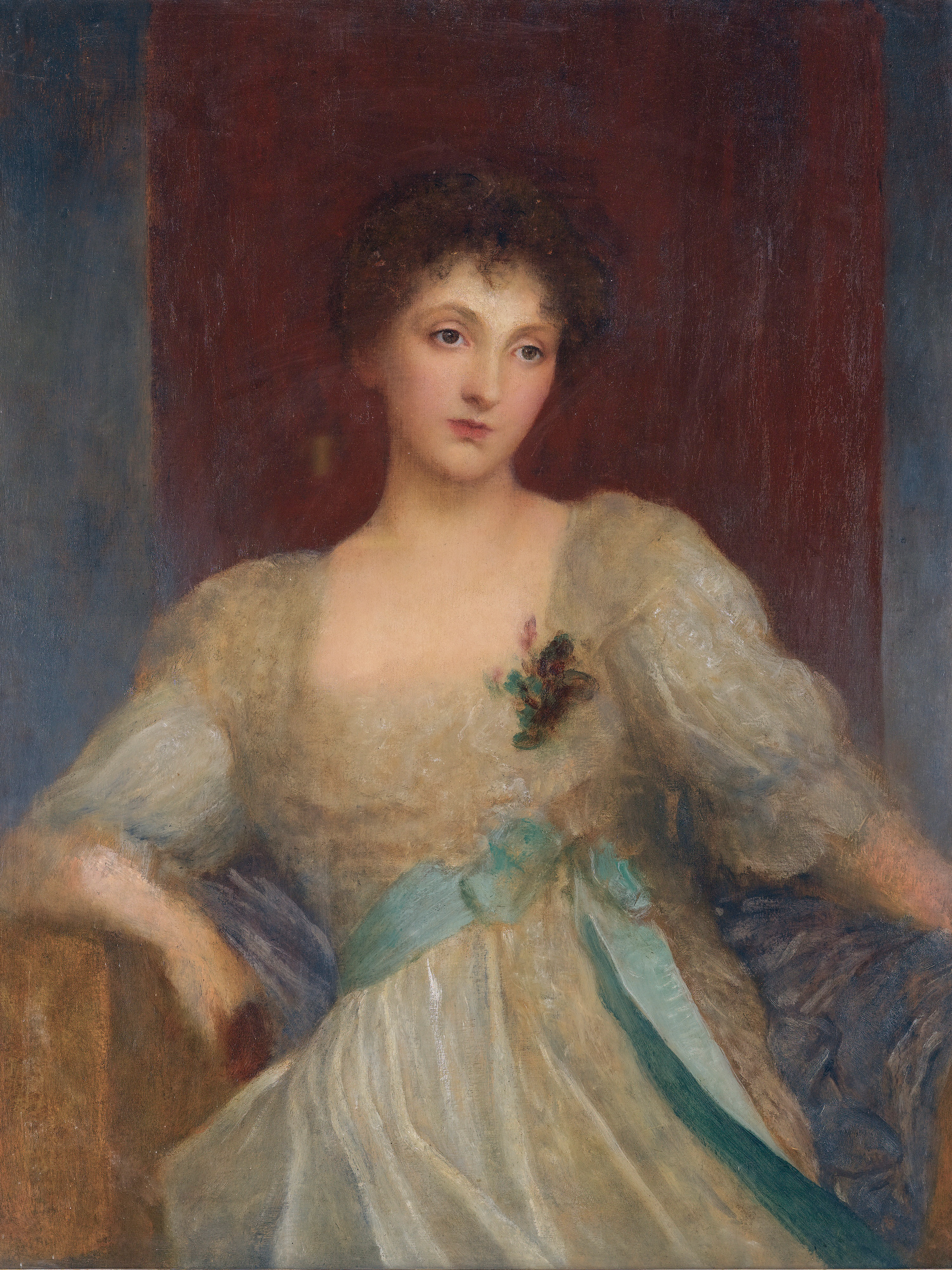 Norah Lindsay by [[George Frederic Watts