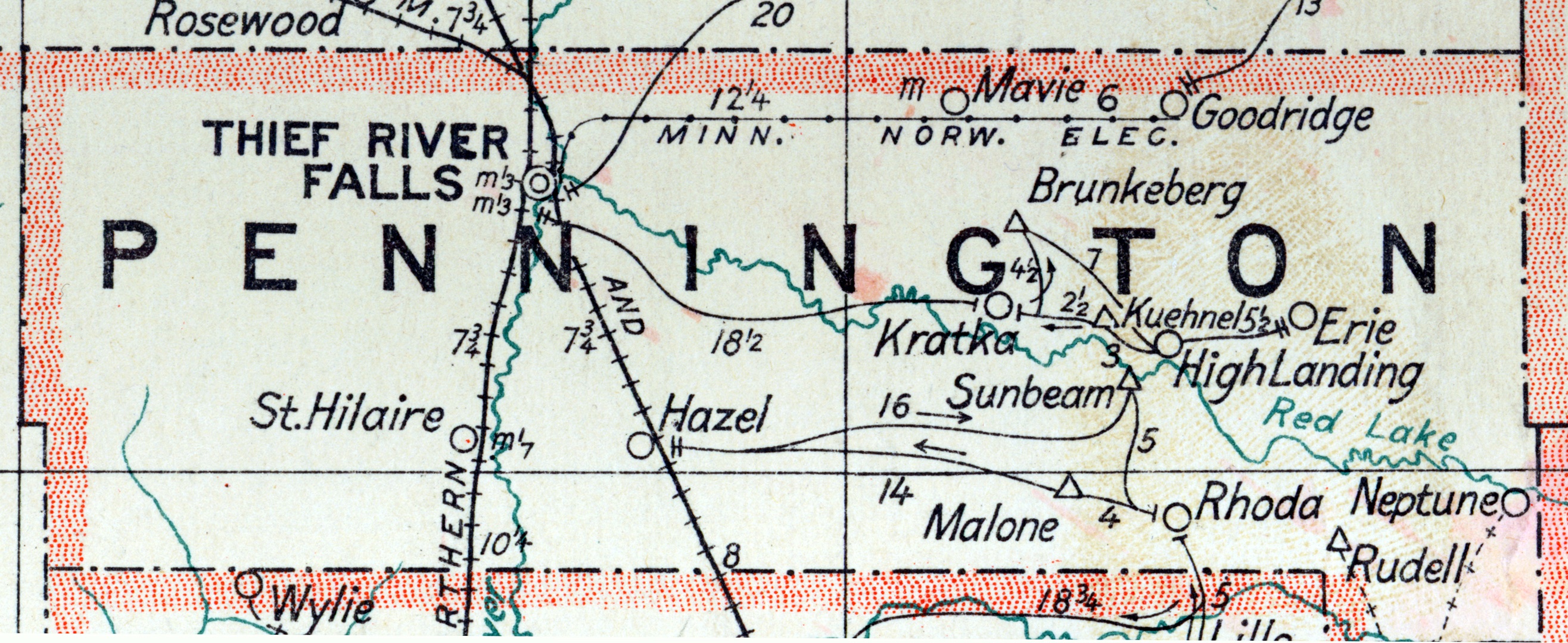 Pennington County Gis Mn File:pennington County (Mn) Postal And Railroad Map.jpg - Wikipedia