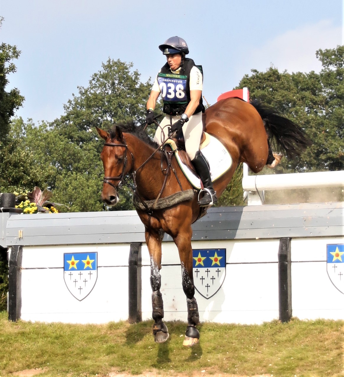 Pippa Funnell on Billy Walk On at Bicton CCI 5* 2021