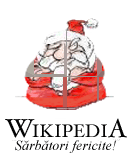 Logo Wikipedia pentru Crăciun