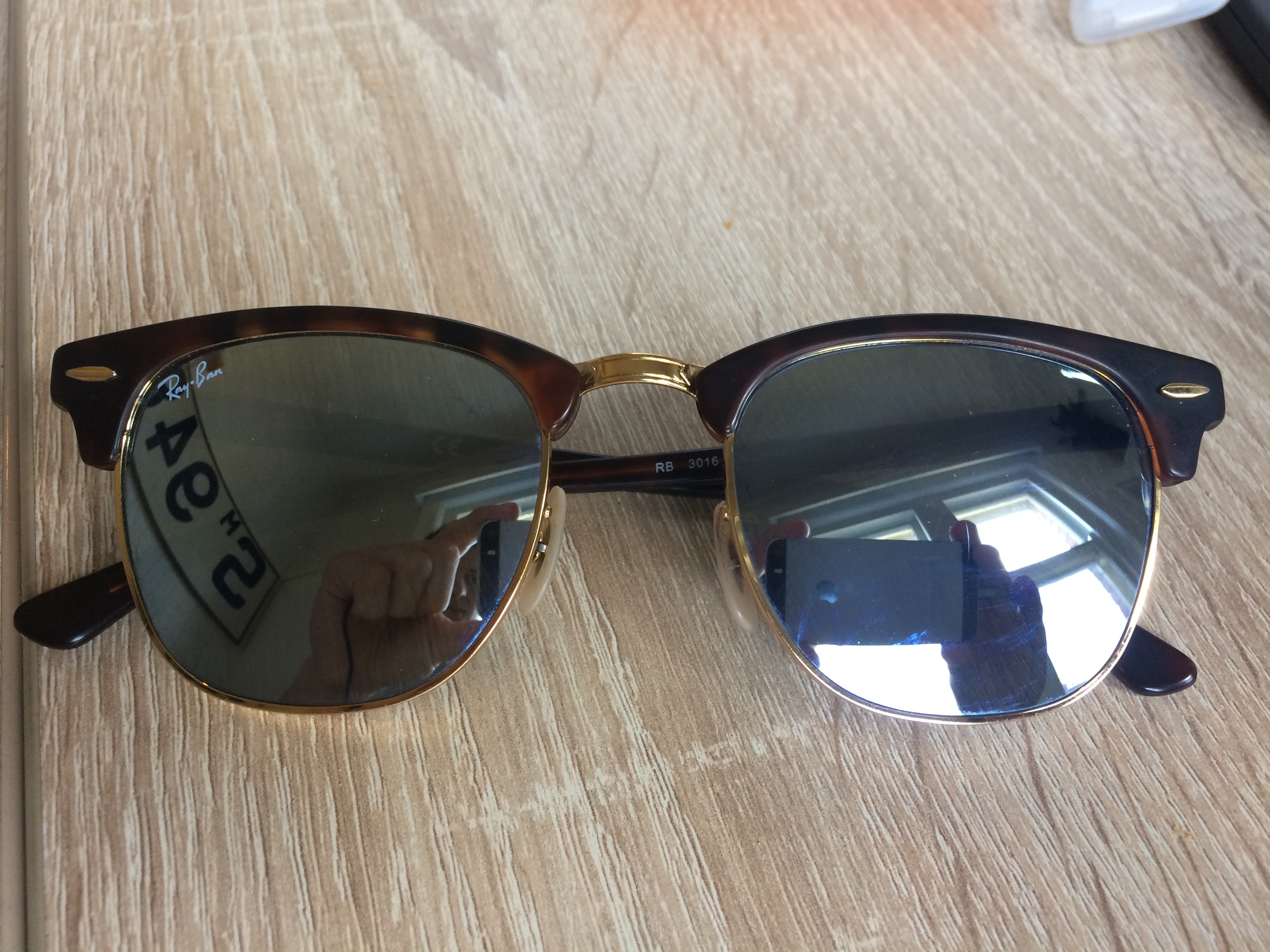 ray ban clubmaster 3016