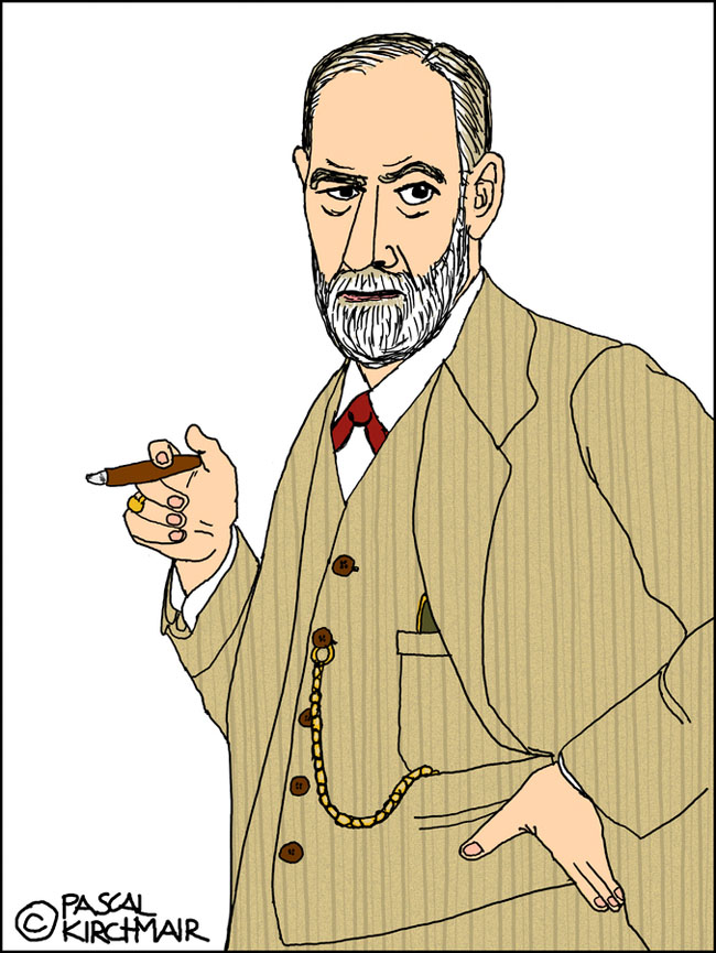 sigmund freud cartoon