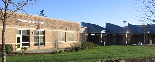 The former Tahoma Senior High School building, since converted to Maple View Middle School. Tahoma High School.jpg