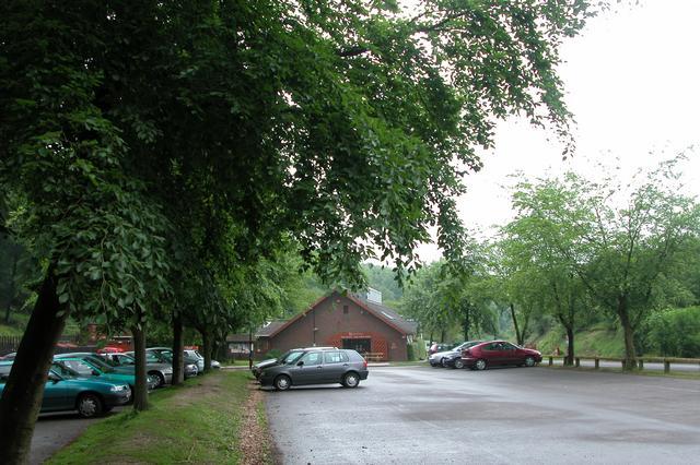 Visitor centre and carpark, Queen Elizabeth Country Park. - geograph.org.uk - 17136