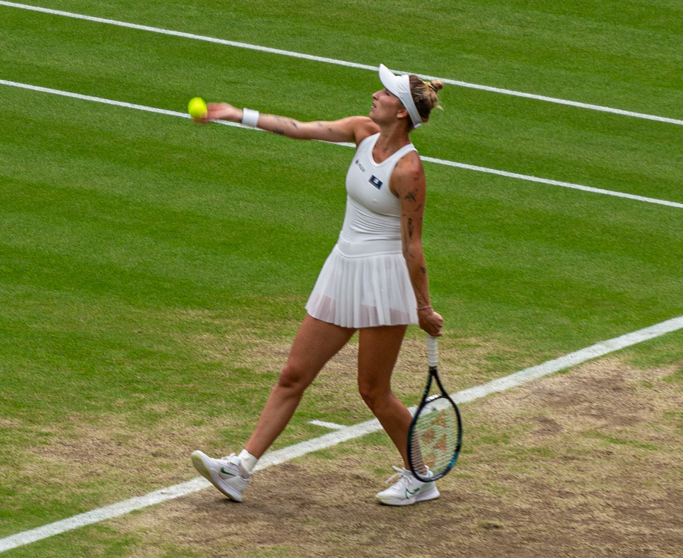 Wimbledon 2023: Katie Boulter survives second-set wobble to reach third  round