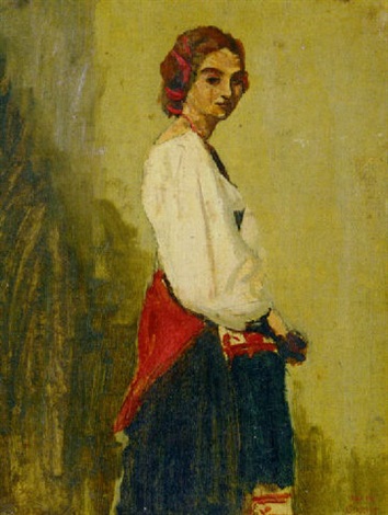 File:Young Italian standing, body in profile and head in front (1825-26), by Jean-Baptiste-Camille Corot.jpg