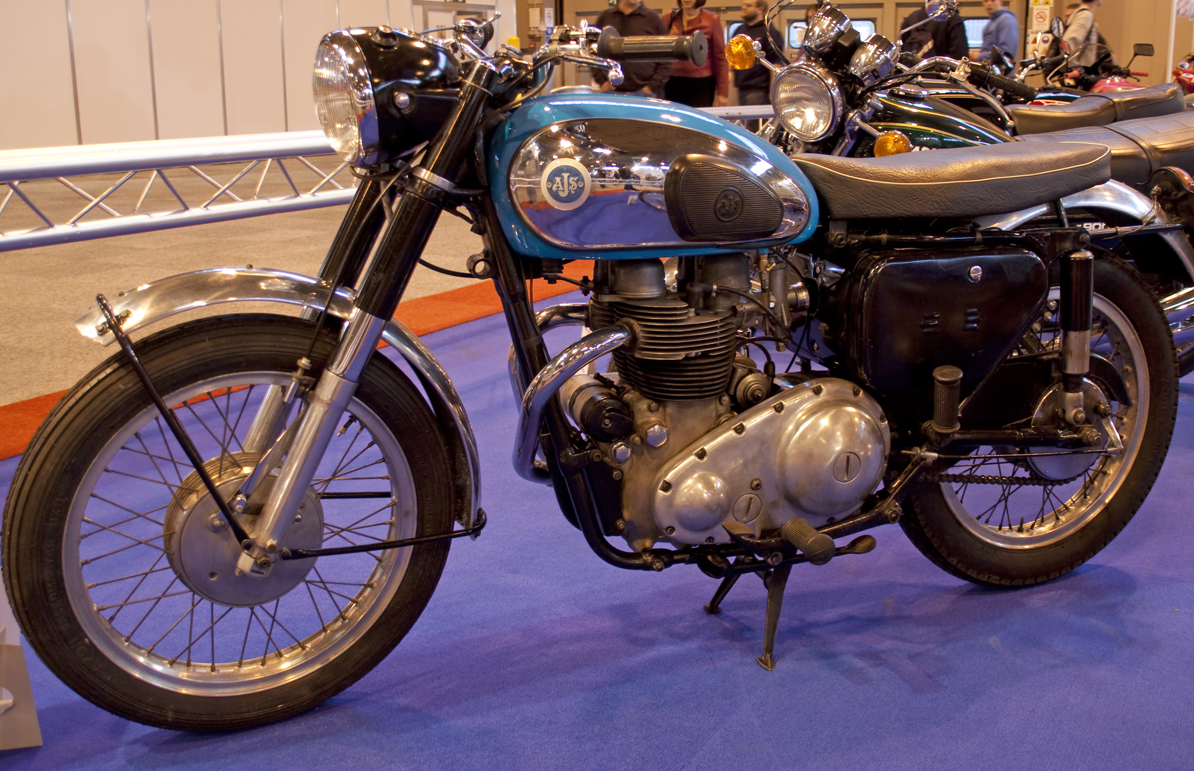 1954 AJS Porcupine РјРѕС‚РѕС†РёРєР»