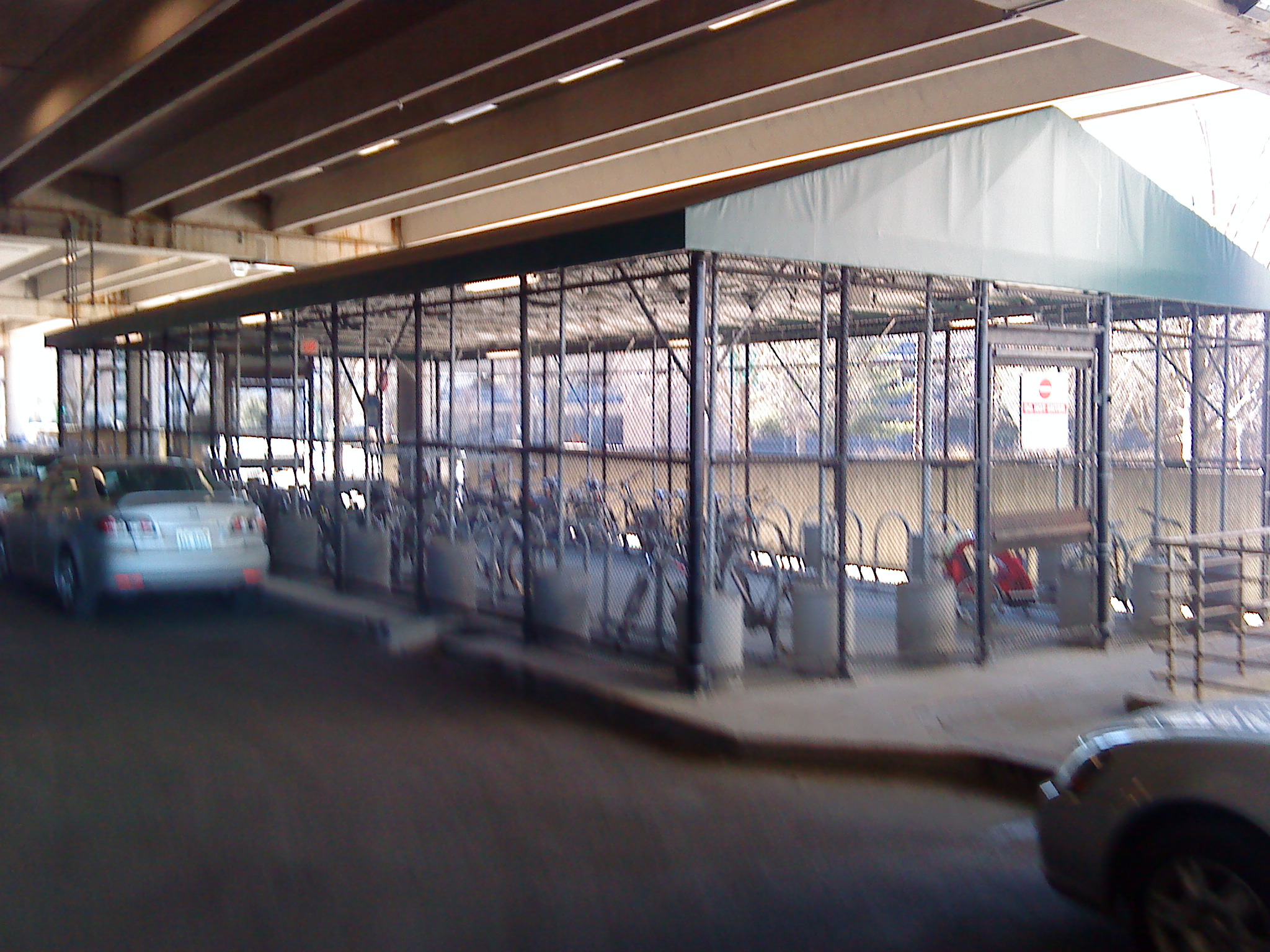 mbta bike cage