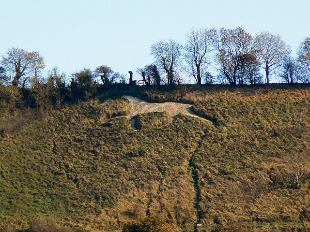 File:Broad Town White Horse, from Christ Church, Broad Town - geograph.org.uk - 1015494.jpg