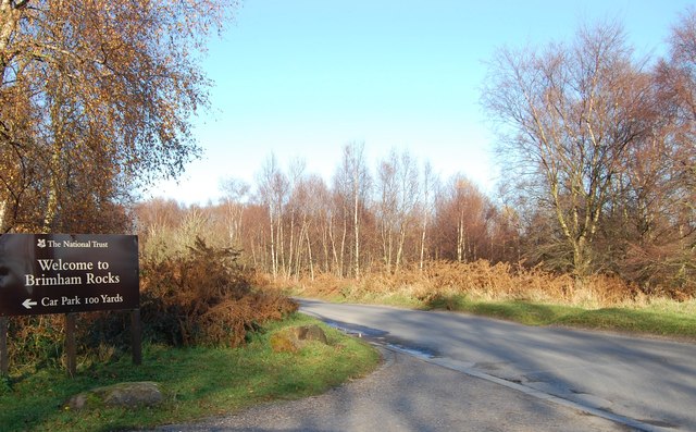 File:Car Park entrance at Brimham Rocks - geograph.org.uk - 2683886.jpg