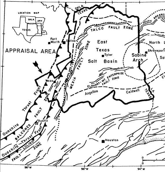 South Texas Stratigraphic Chart