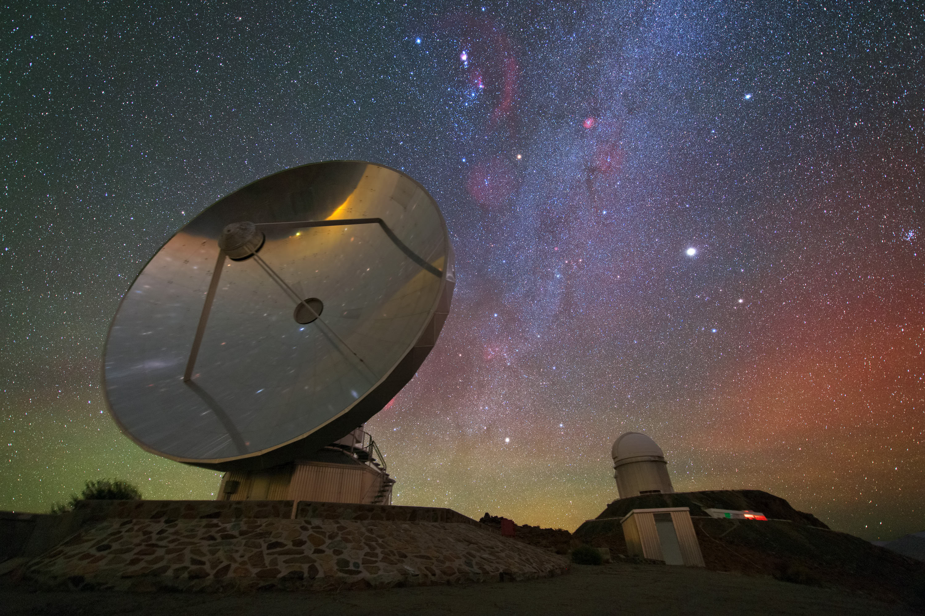 Astronomy. Астрономия, звездное небо, телескоп, обсерватория. Орбитальная астрономическая обсерватория. Космическая астрономическая обсерватория Hubble. Обсерватория и звездное небо.