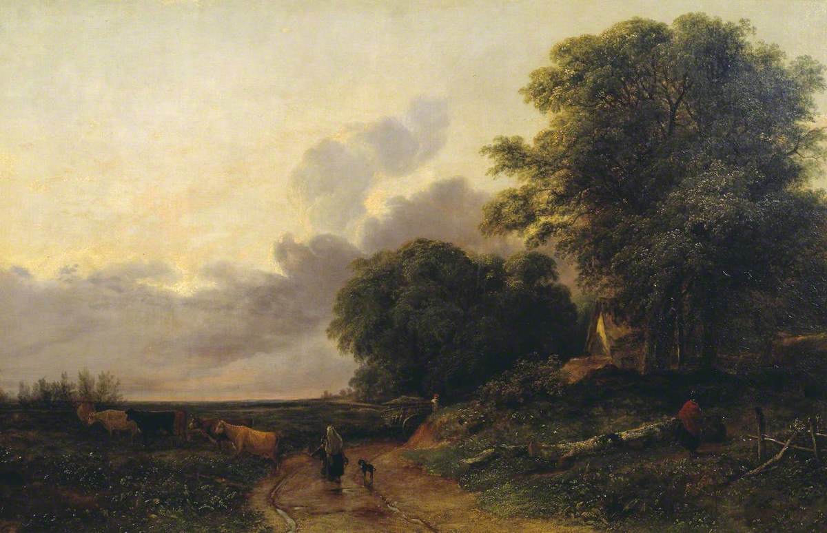 Riproduzioni D'arte Panorama di Bagno, 1833 di Joseph William Allen  (1803-1852)