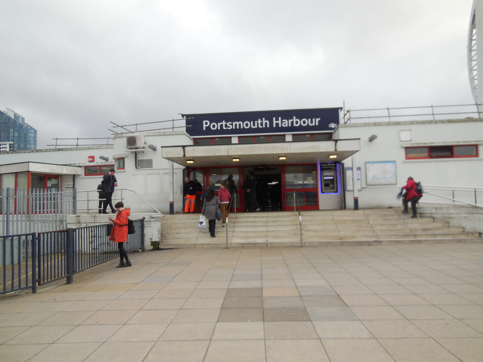 Portsmouth Harbour railway station