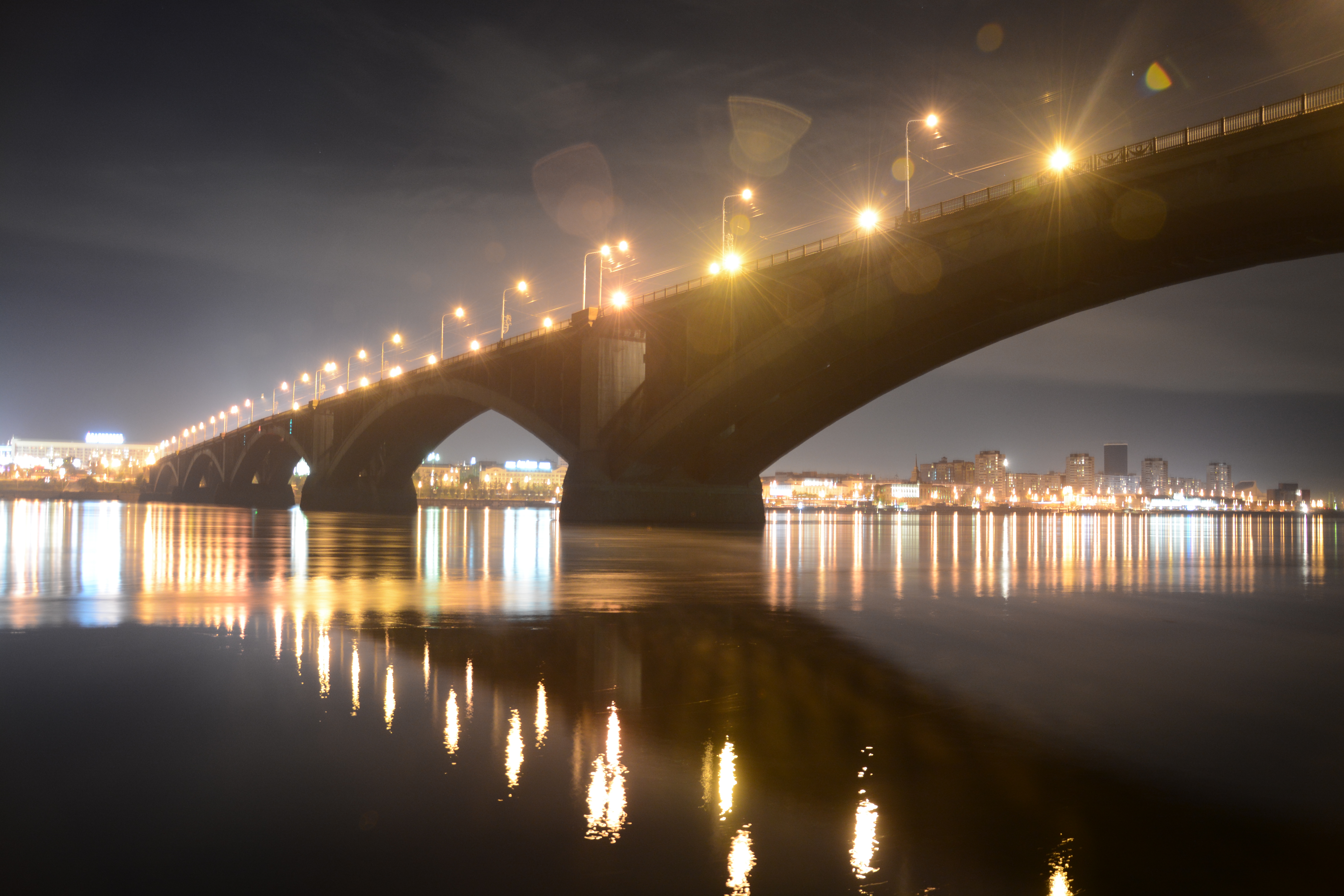 Достопримечательности города Красноярск мост