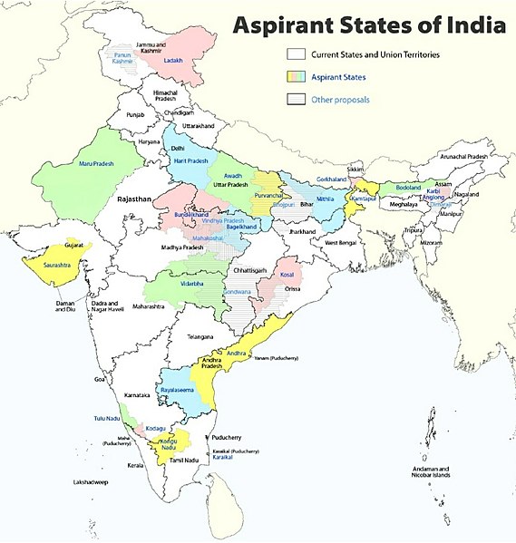 state boundaries of india