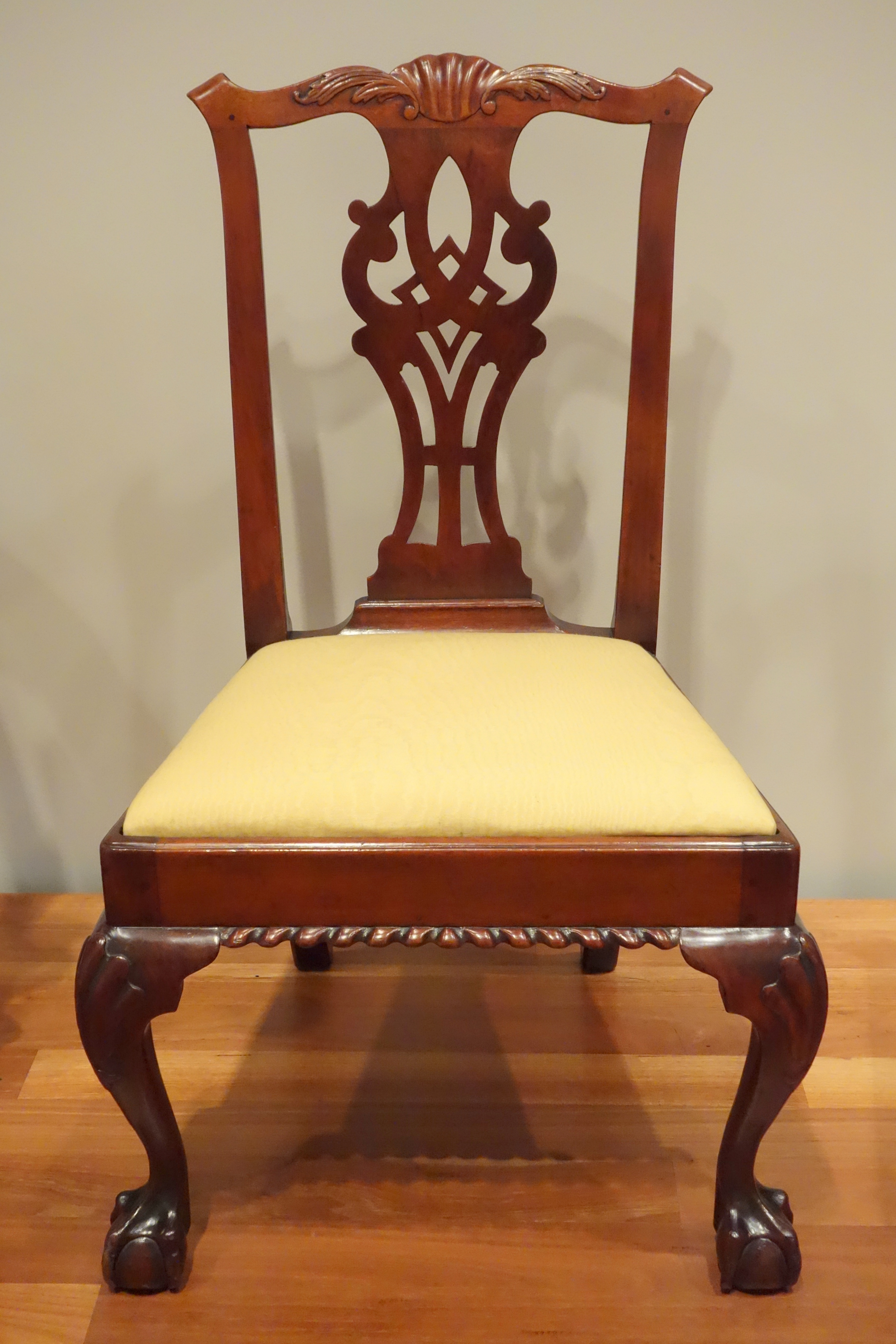 File Chippendale Side Chair Maker Unknown New York City 1760