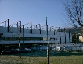 <span class="mw-page-title-main">Eisstadion Biel</span> Former ice hockey arena in Bienne, Switzerland