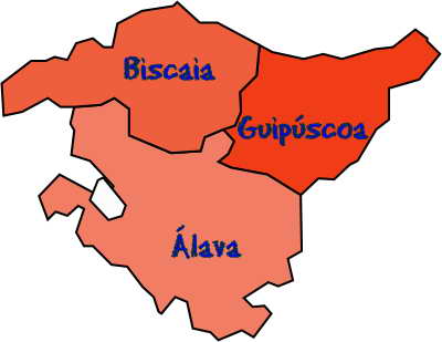 Provincias del pais vasco