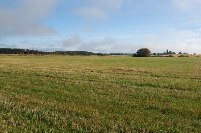 File:Harvested field near Clashmore - geograph.org.uk - 582925.jpg