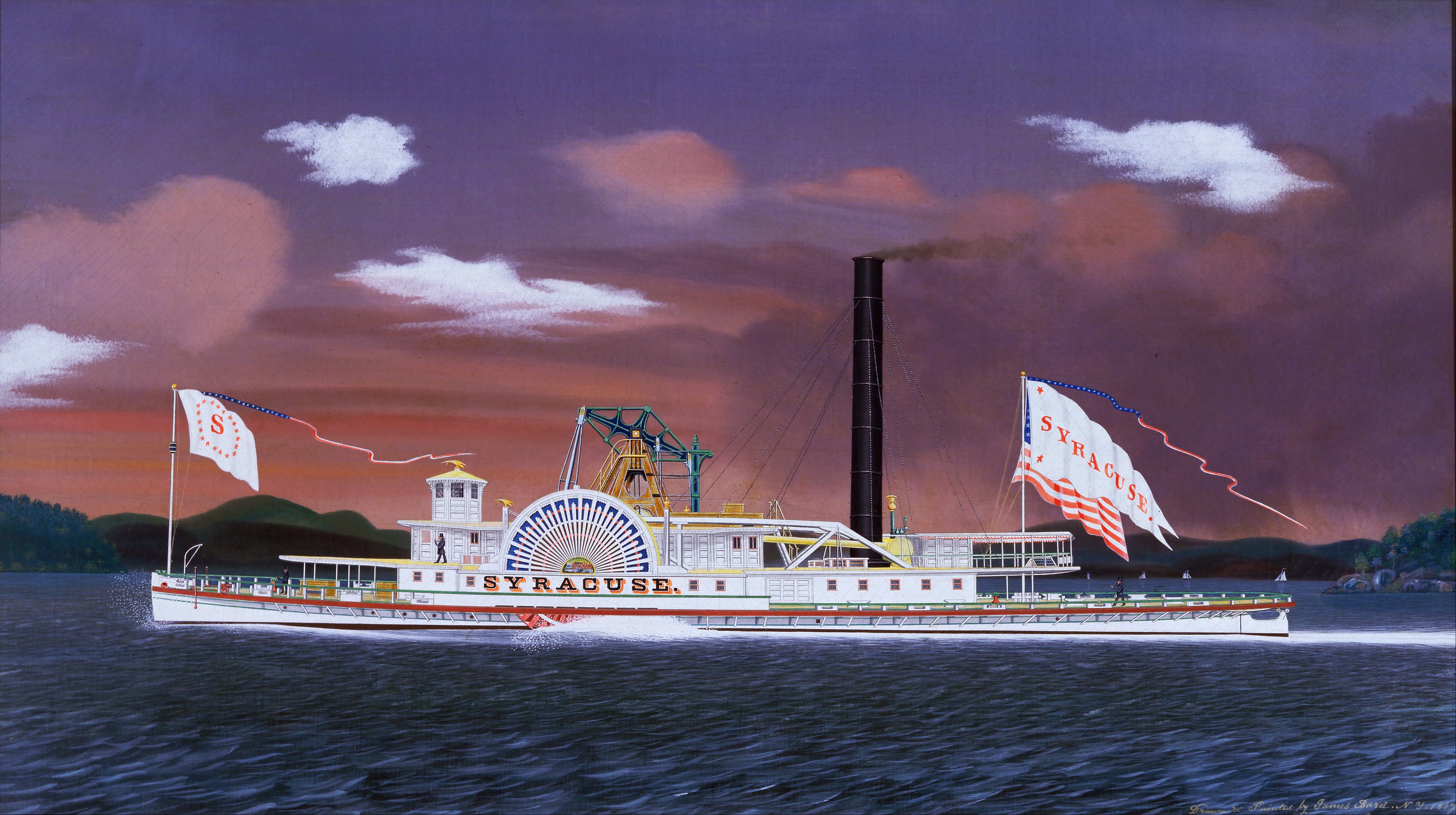 The steamship City of Syracuse 