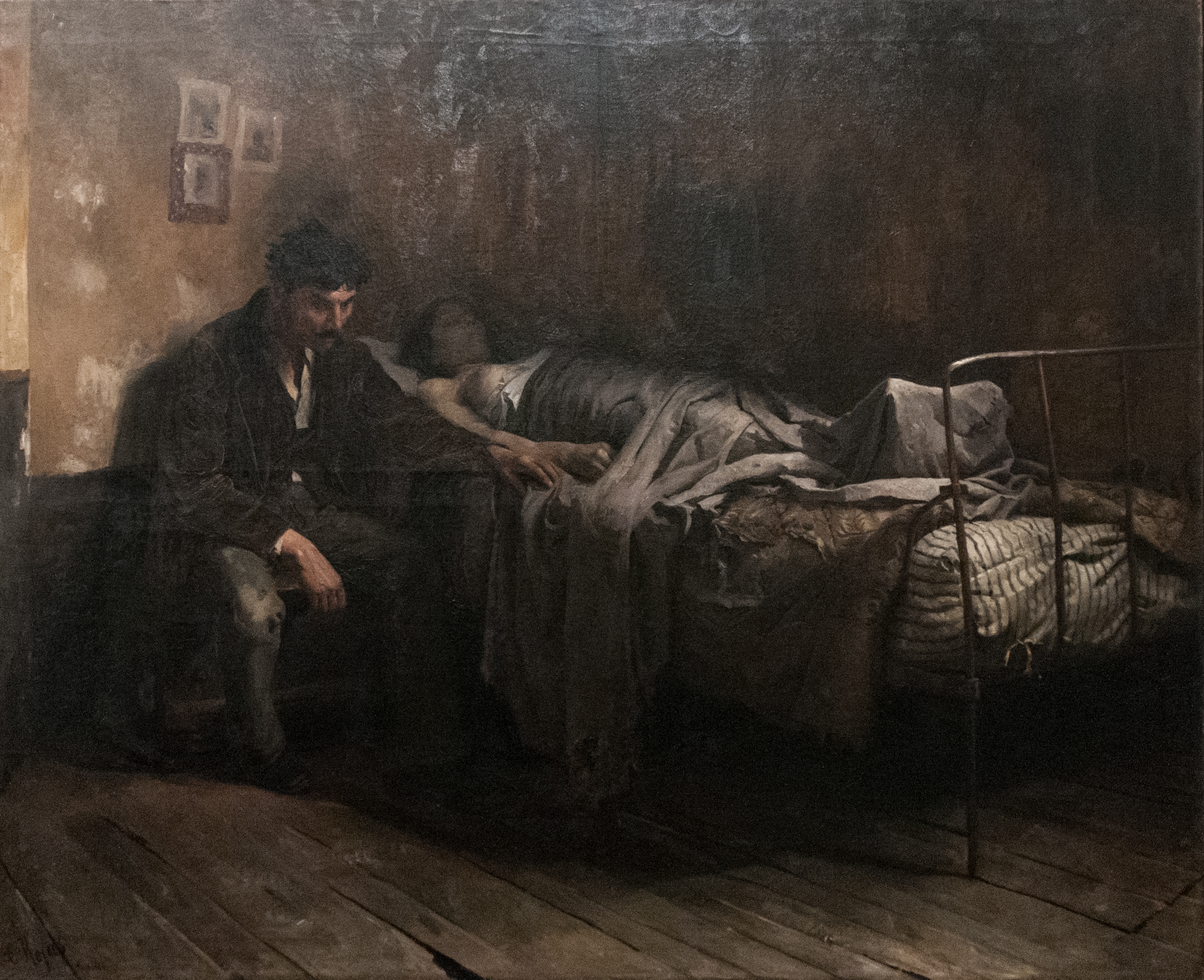 File:La miseria (1886). Cristobal Rojas.jpg - Wikimedia Commons