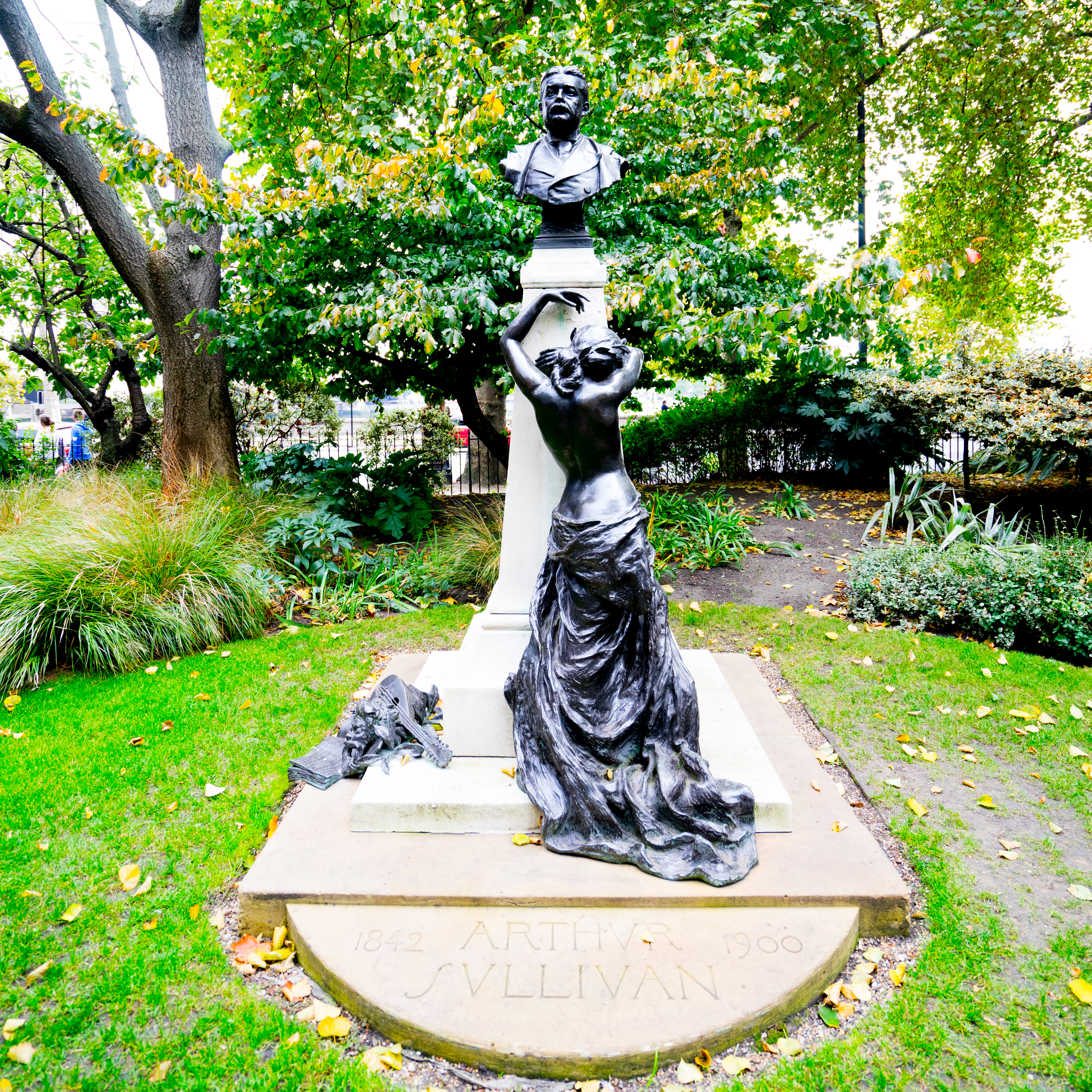 ''Memorial voor Sir Arthur Sullivan in Londen''