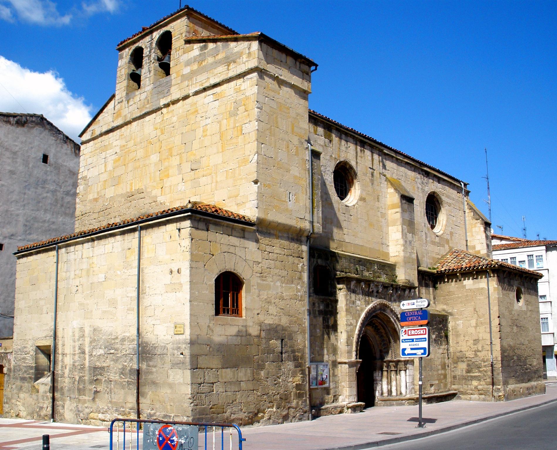 Iglesia del Espíritu Santo (Miranda de Ebro) - Wikipedia, la enciclopedia  libre