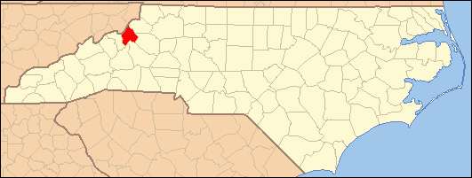 map of avery county nc File North Carolina Map Highlighting Avery County Png Wikimedia Commons map of avery county nc