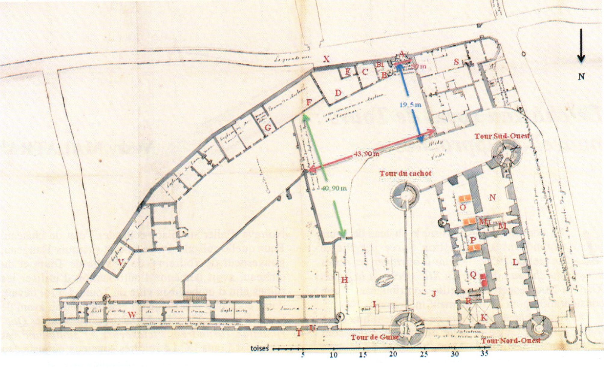 File Plan Chateau Tours Jpg Wikimedia Commons