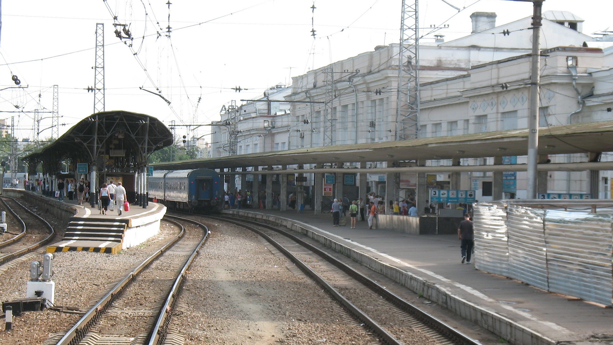 курский вокзал перрон
